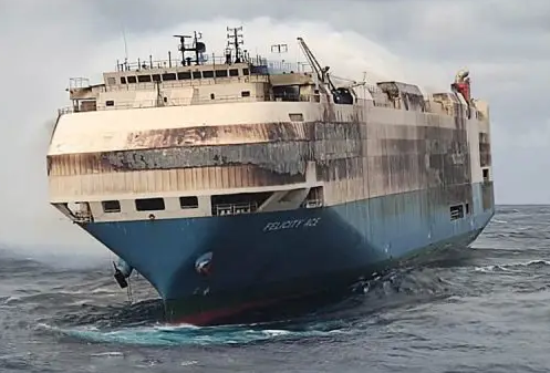 Ship Fire Not Caused by EV