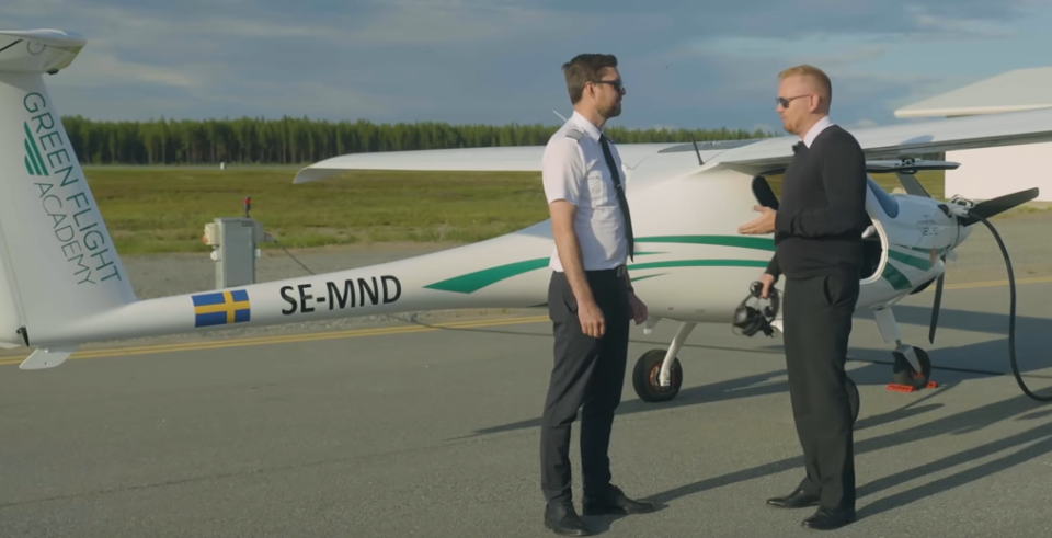 Using Electric Planes as Trainers